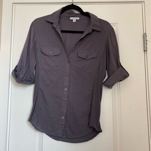 100% cotton James Perse button up